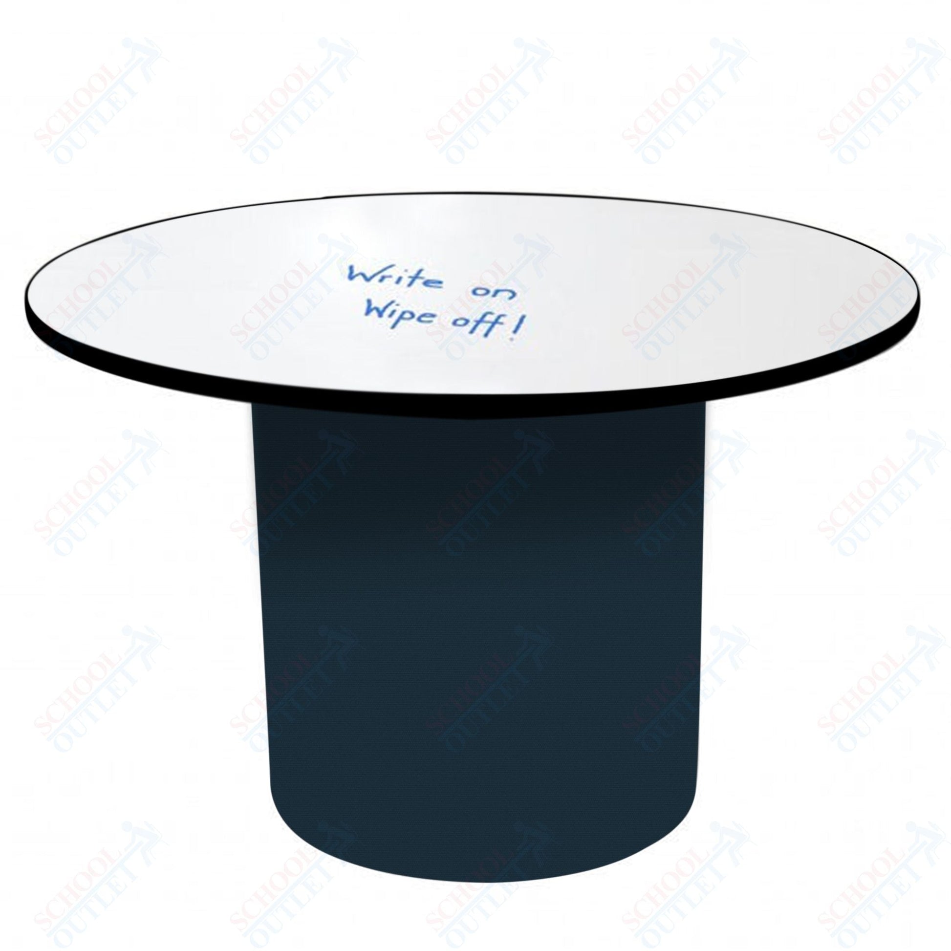 Marco Sonik Series 48" Padded Base Round Table 26" height Dry Erase (LF2666 - G1 - DA) - SchoolOutlet