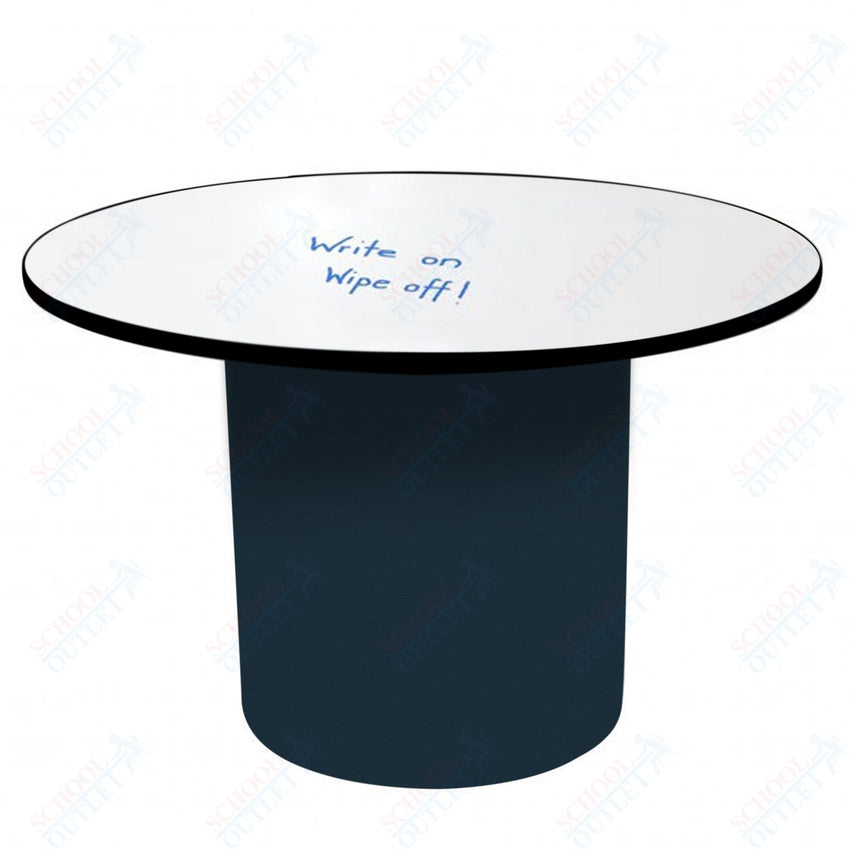 Marco Sonik Series 48" Padded Base Round Table 26" height Dry Erase (LF2666 - G1 - DA) - SchoolOutlet