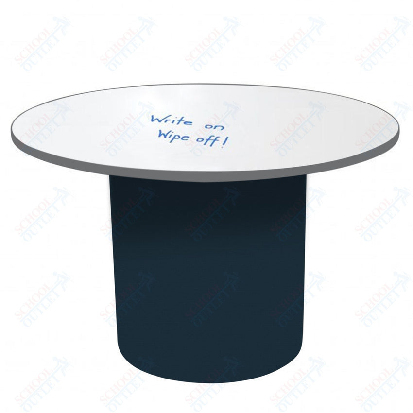 Marco Sonik Series 48" Padded Base Round Table 26" height Dry Erase (LF2666 - G1 - DA) - SchoolOutlet