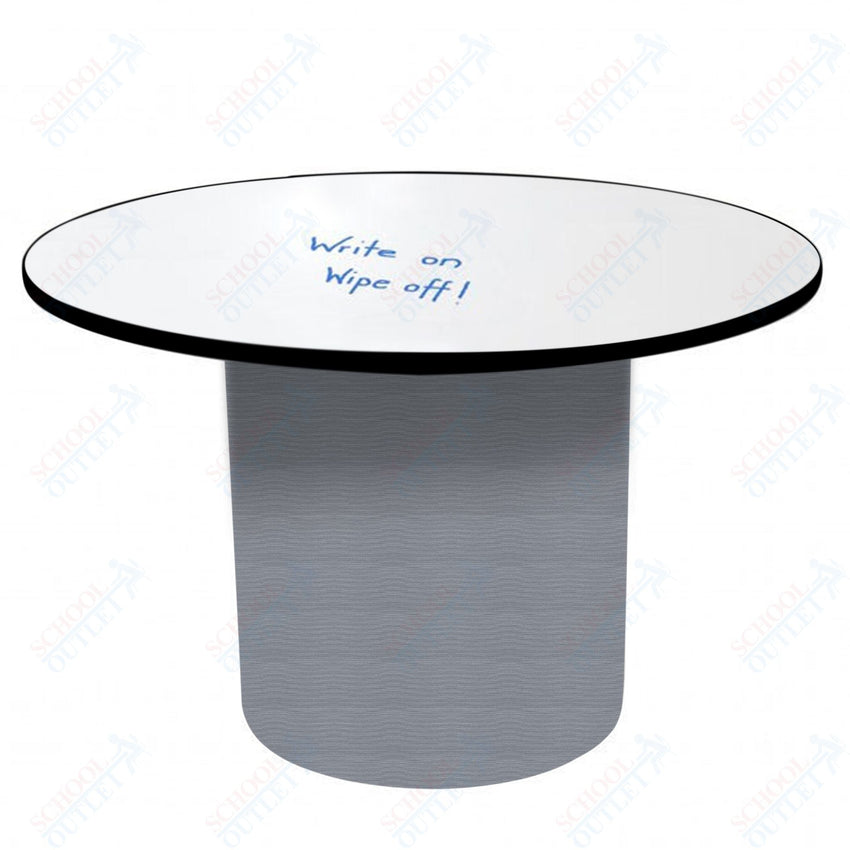 Marco Sonik Series 48" Padded Base Round Table 29" height Dry Erase (LF2666 - G1 - DB) - SchoolOutlet