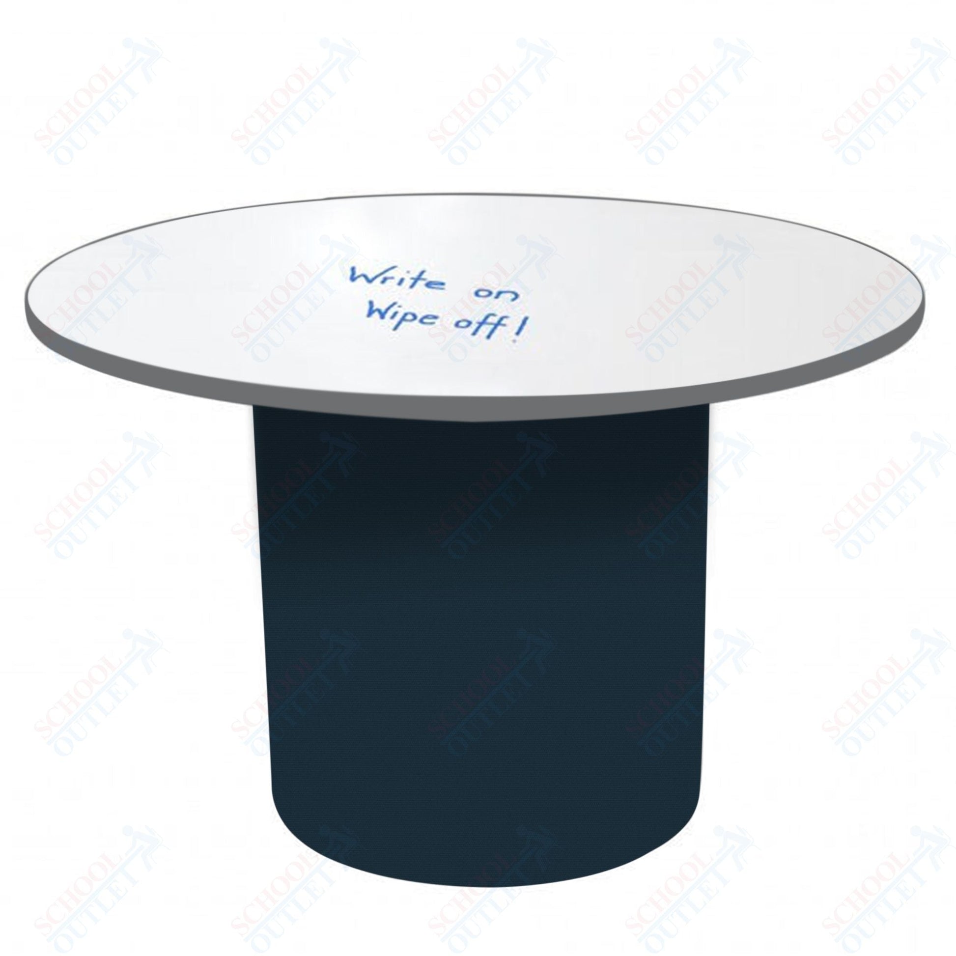 Marco Sonik Series 48" Padded Base Round Table 29" height Dry Erase (LF2666 - G1 - DB) - SchoolOutlet