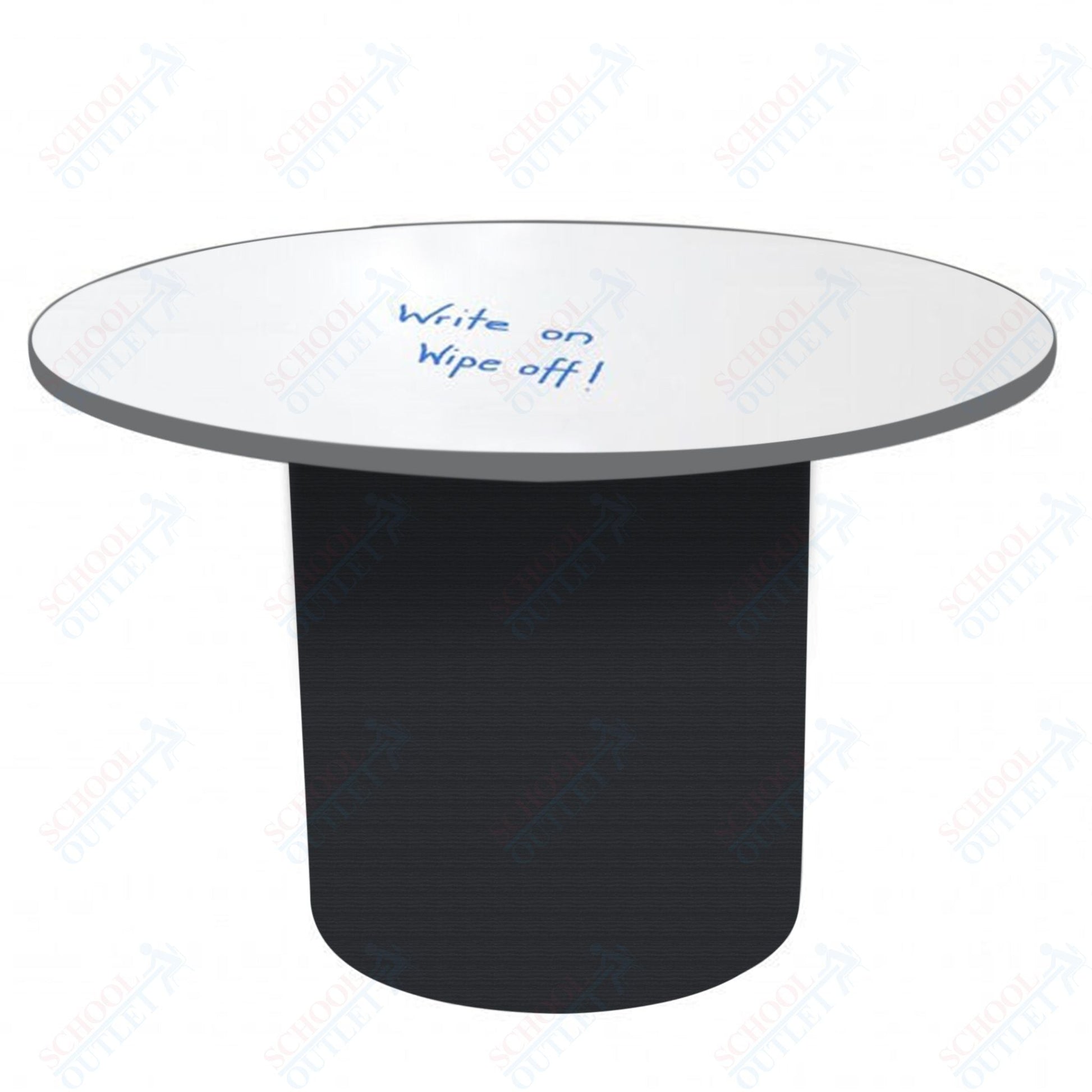 Marco Sonik Series 48" Padded Base Round Table 29" height Dry Erase (LF2666 - G1 - DB) - SchoolOutlet