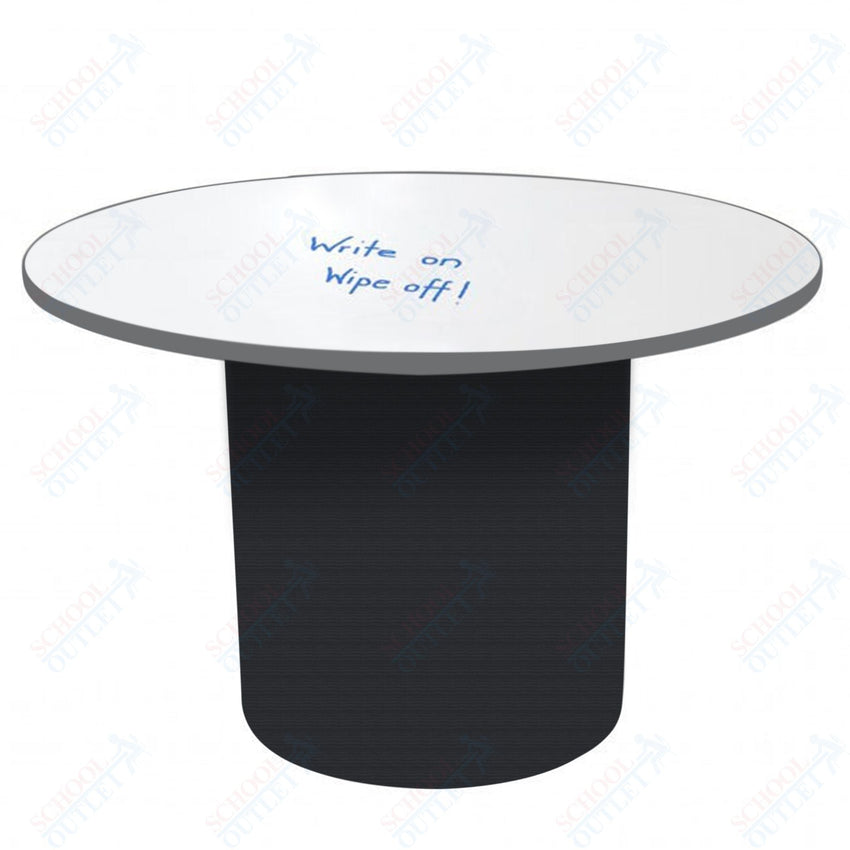 Marco Sonik Series 48" Padded Base Round Table 29" height Dry Erase (LF2666 - G1 - DB) - SchoolOutlet