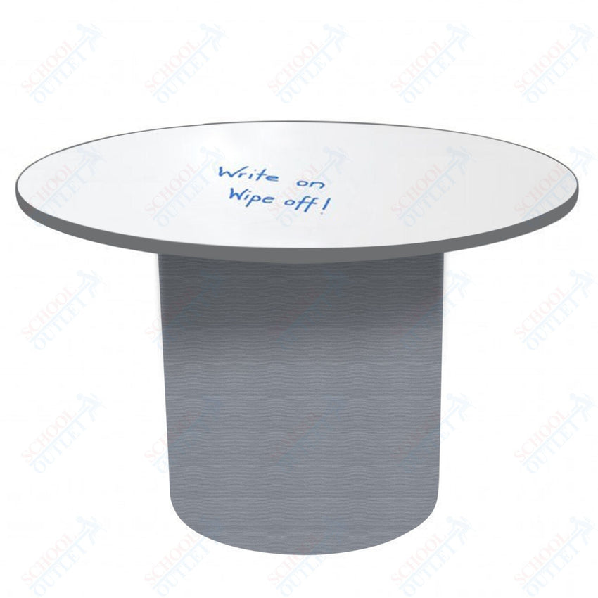 Marco Sonik Series 48" Padded Base Round Table 29" height Dry Erase (LF2666 - G1 - DB) - SchoolOutlet