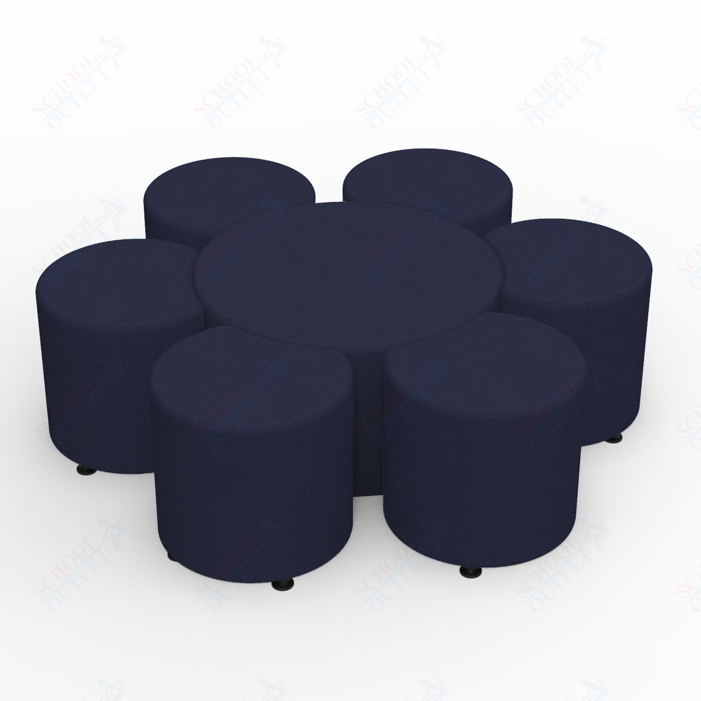 Marco Sonik Series Flower Soft Seating Set 16" height (LF9014 - G2) - SchoolOutlet