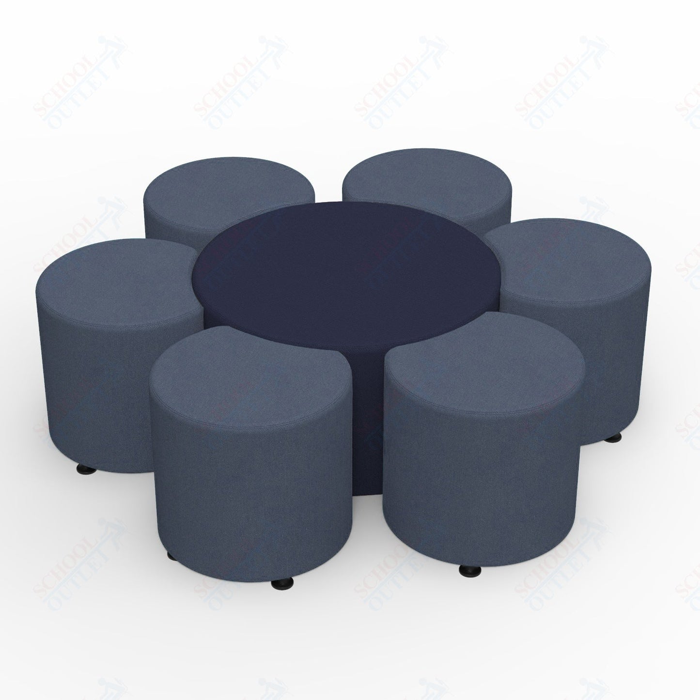 Marco Sonik Series Flower Soft Seating Set 16" height (LF9014 - G2) - SchoolOutlet