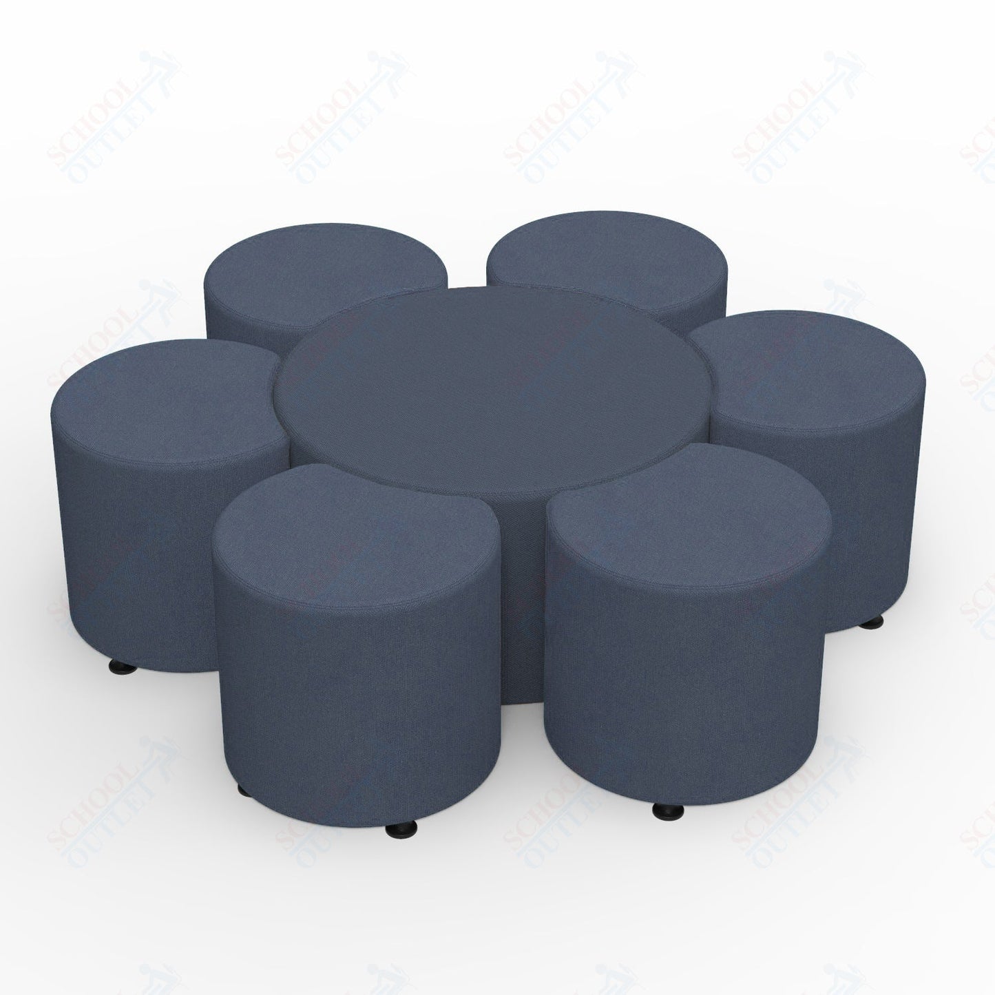 Marco Sonik Series Flower Soft Seating Set 16" height (LF9014 - G2) - SchoolOutlet