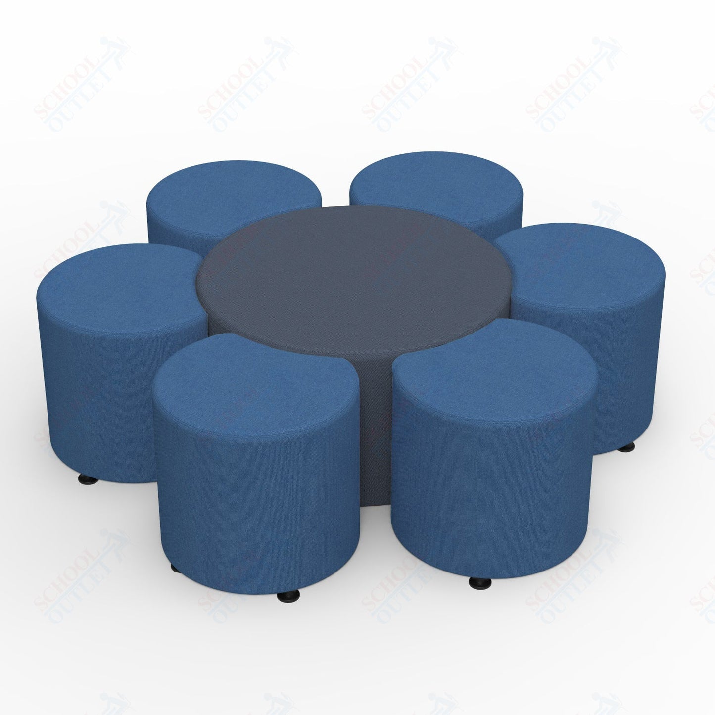 Marco Sonik Series Flower Soft Seating Set 16" height (LF9014 - G2) - SchoolOutlet