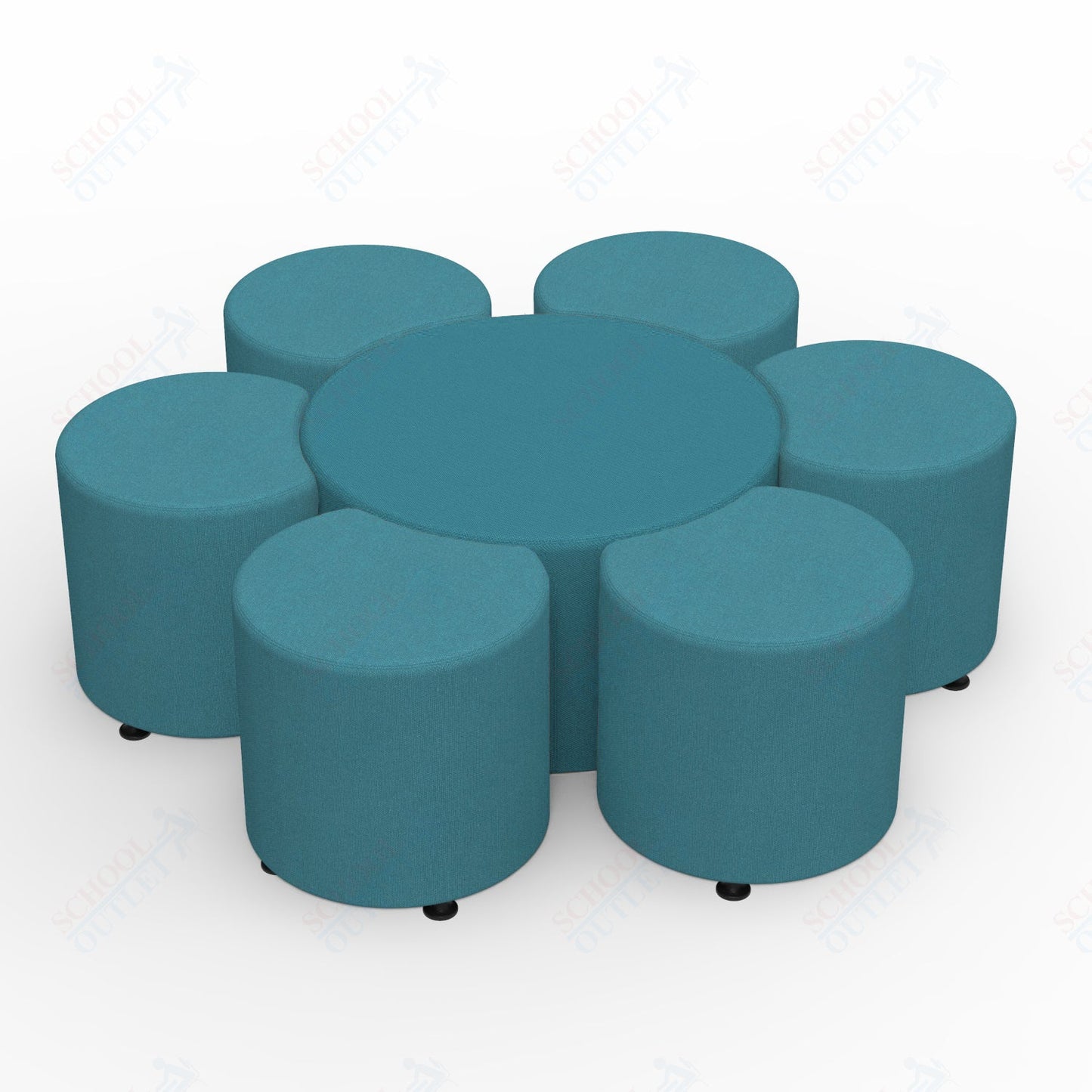Marco Sonik Series Flower Soft Seating Set 16" height (LF9014 - G2) - SchoolOutlet
