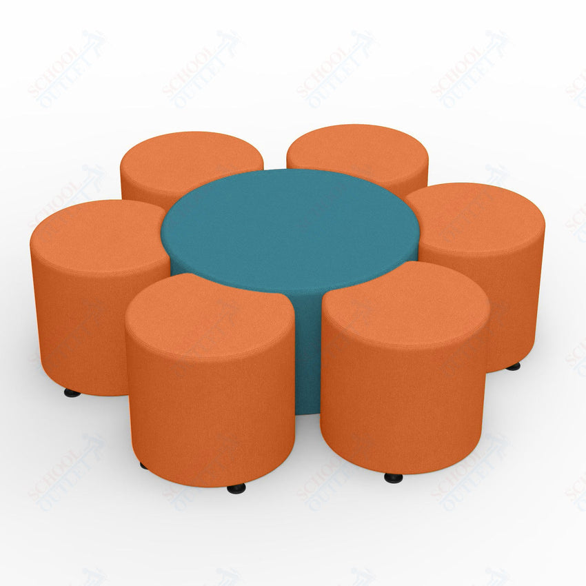 Marco Sonik Series Flower Soft Seating Set 16" height (LF9014 - G2) - SchoolOutlet