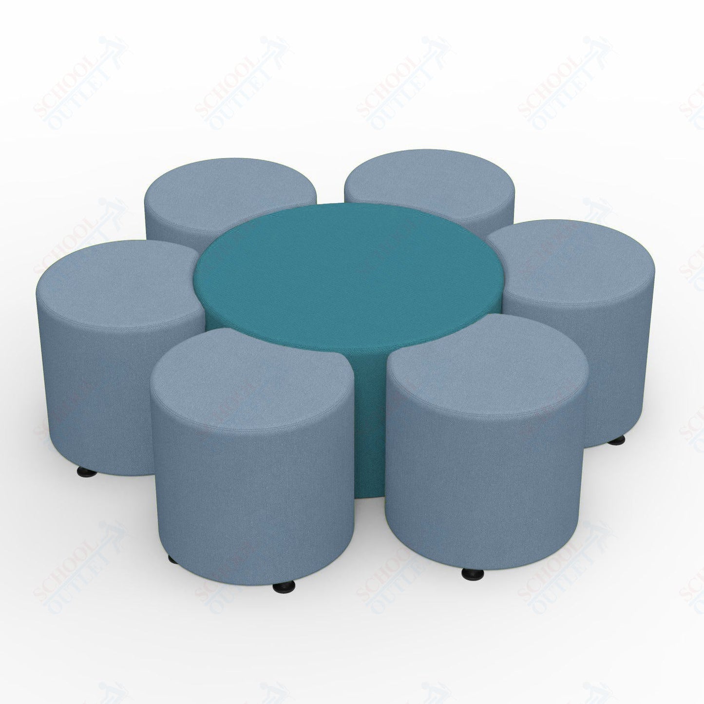 Marco Sonik Series Flower Soft Seating Set 16" height (LF9014 - G2) - SchoolOutlet