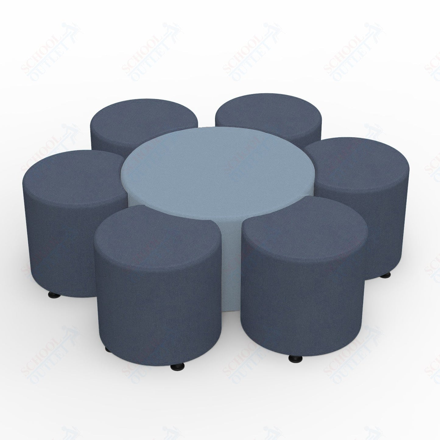 Marco Sonik Series Flower Soft Seating Set 16" height (LF9014 - G2) - SchoolOutlet