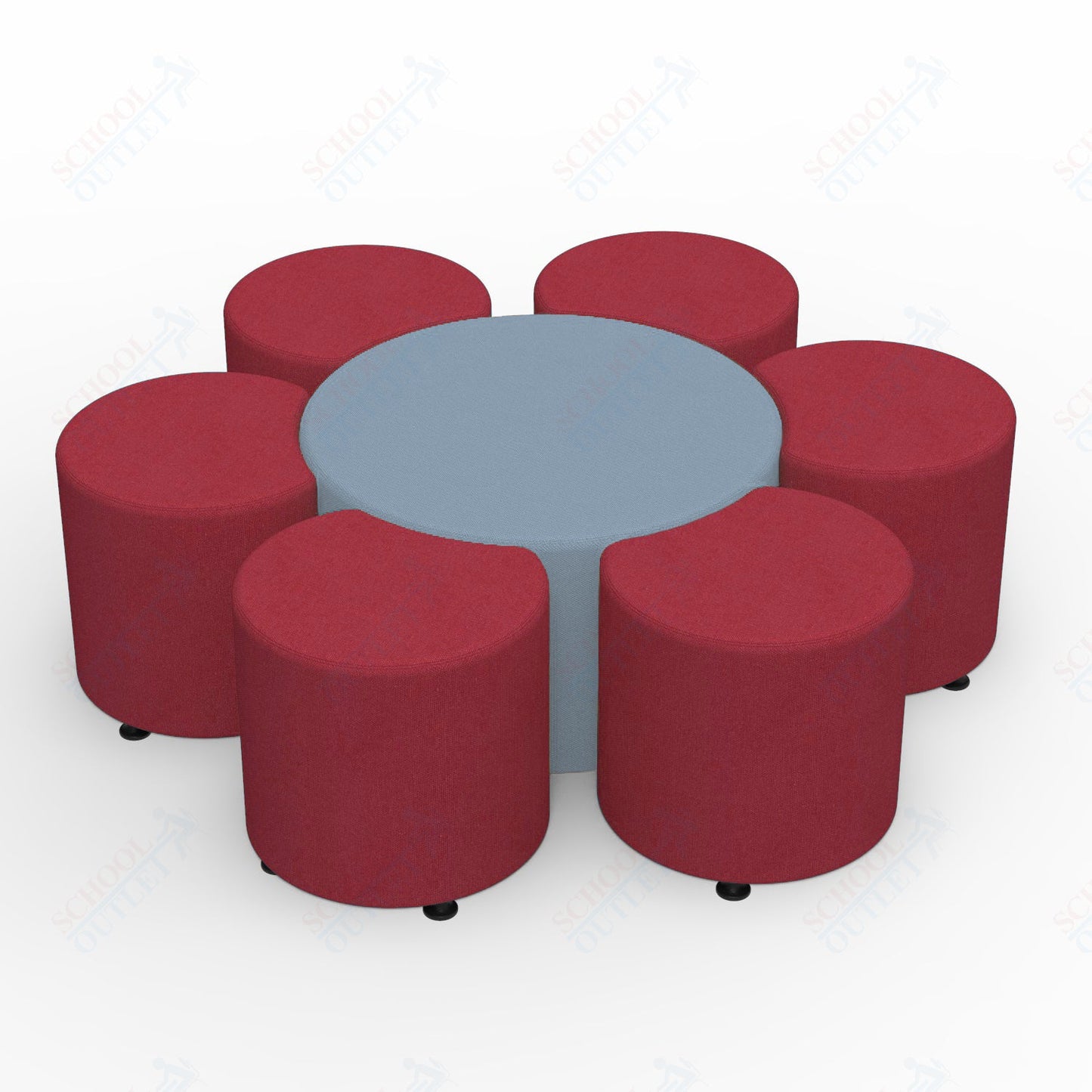 Marco Sonik Series Flower Soft Seating Set 16" height (LF9014 - G2) - SchoolOutlet