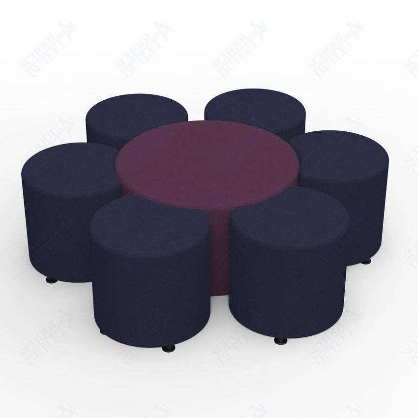 Marco Sonik Series Flower Soft Seating Set 16" height (LF9014 - G2) - SchoolOutlet