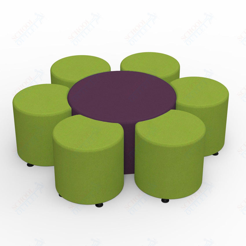 Marco Sonik Series Flower Soft Seating Set 16" height (LF9014 - G2) - SchoolOutlet