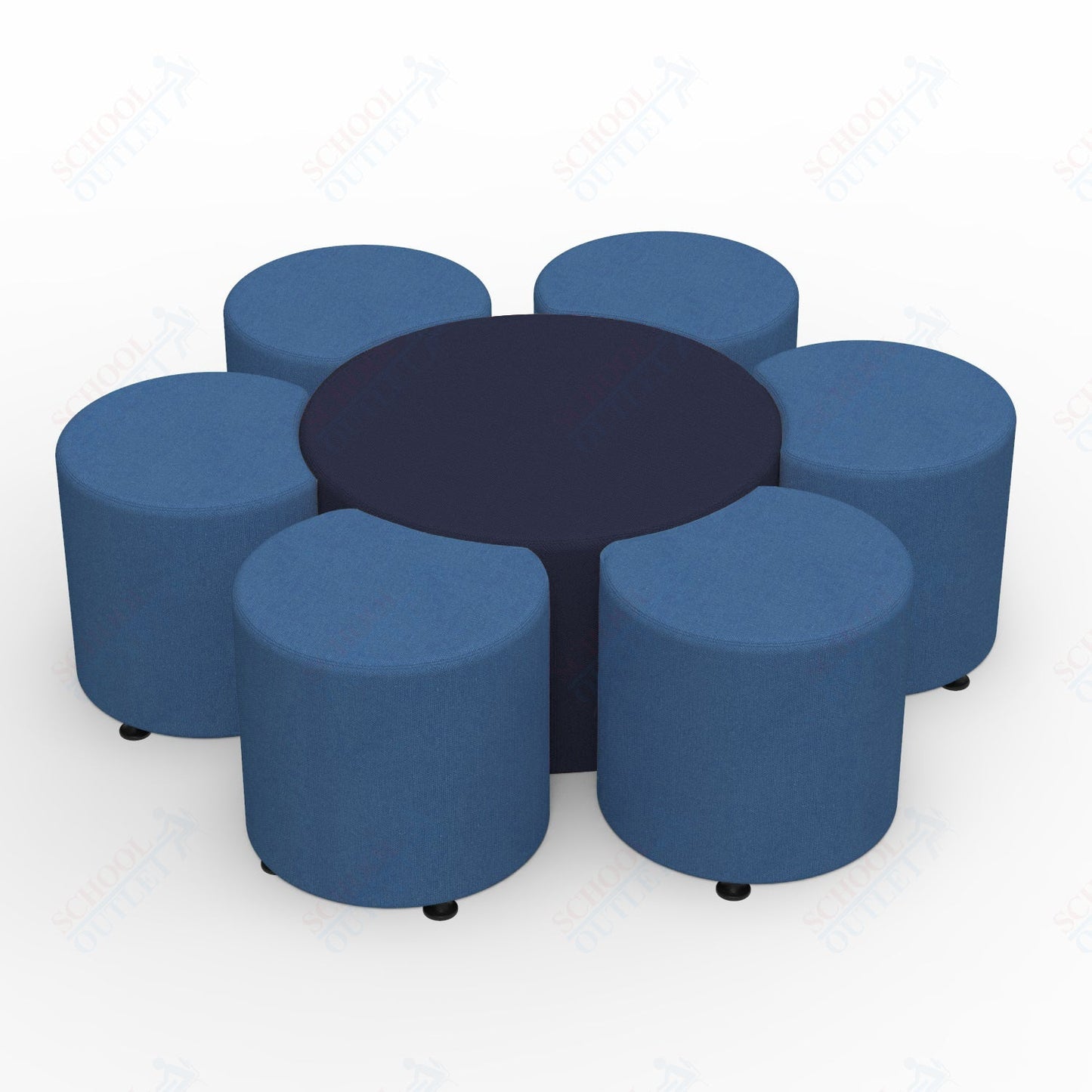 Marco Sonik Series Flower Soft Seating Set 18" height (LF9015 - G2) - SchoolOutlet