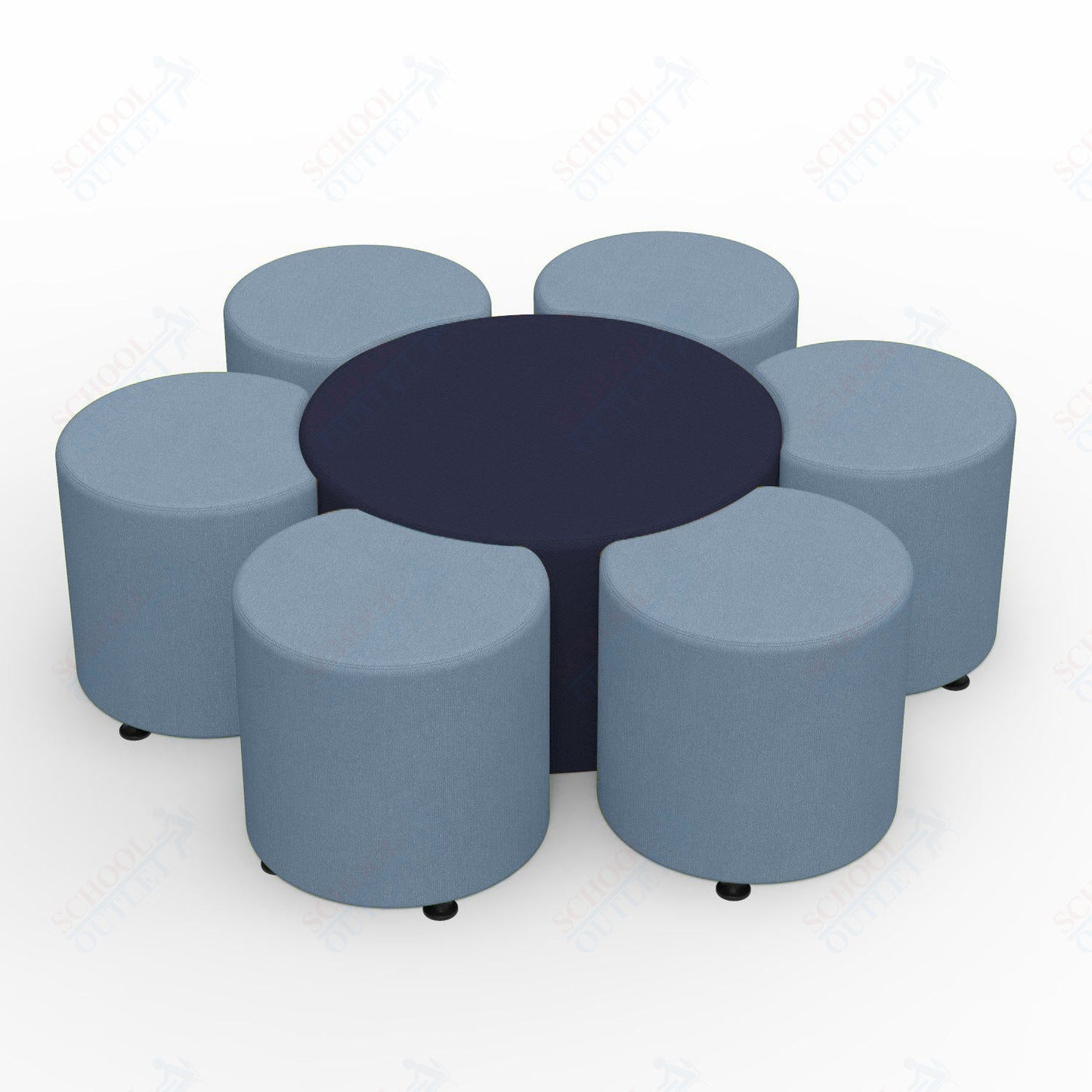 Marco Sonik Series Flower Soft Seating Set 18" height (LF9015 - G2) - SchoolOutlet