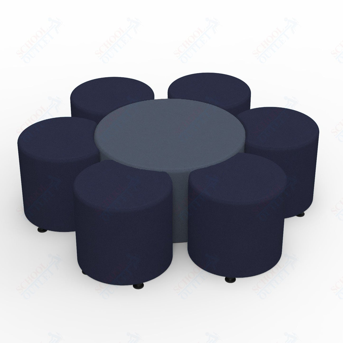 Marco Sonik Series Flower Soft Seating Set 18" height (LF9015 - G2) - SchoolOutlet