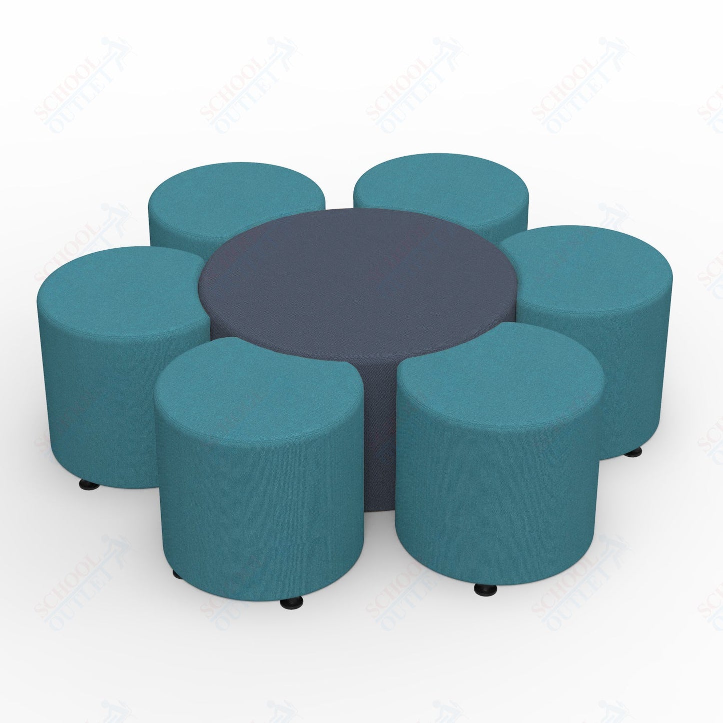 Marco Sonik Series Flower Soft Seating Set 18" height (LF9015 - G2) - SchoolOutlet