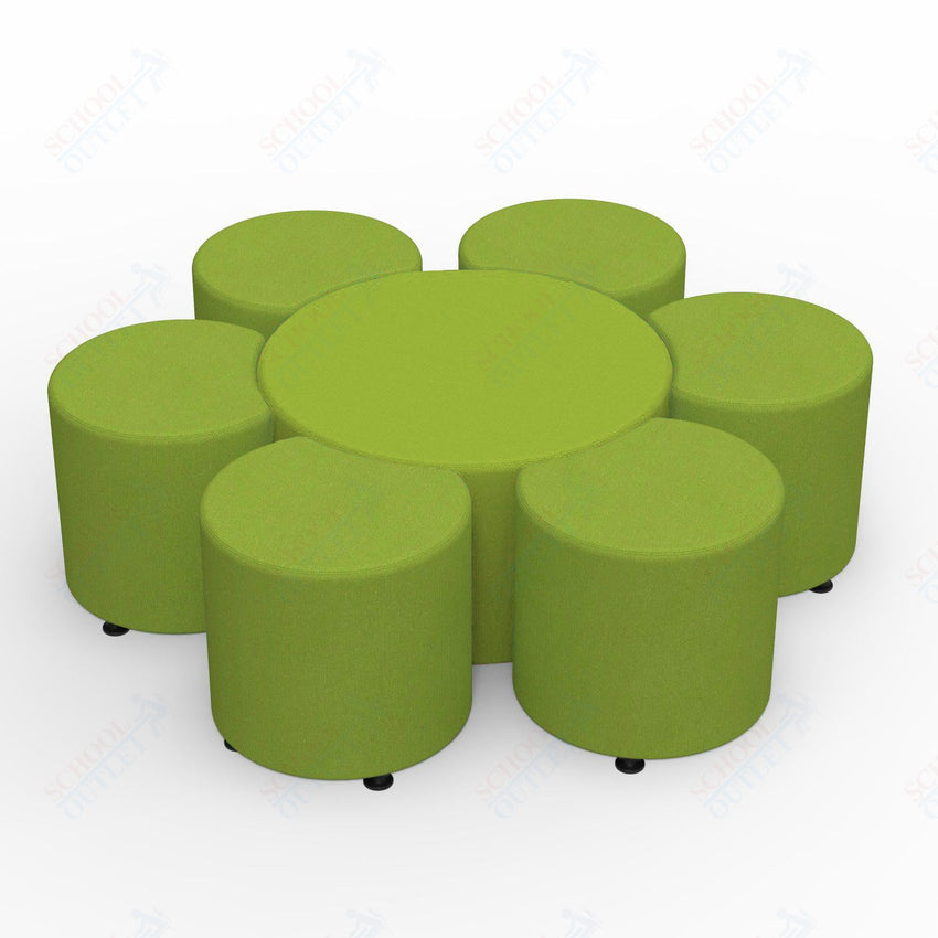 Marco Sonik Series Flower Soft Seating Set 18" height (LF9015 - G2) - SchoolOutlet