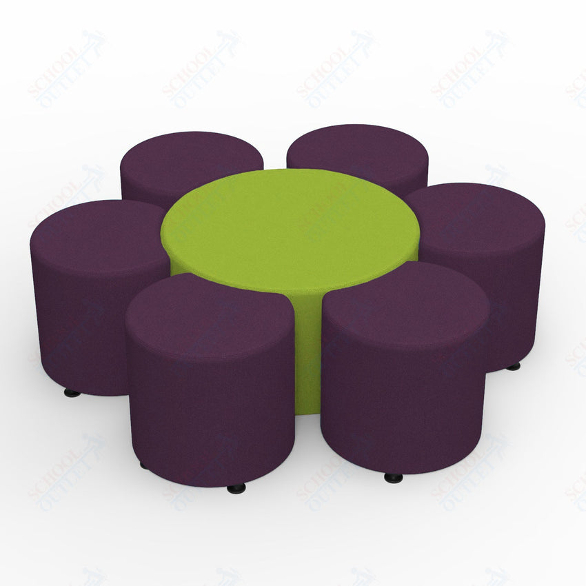 Marco Sonik Series Flower Soft Seating Set 18" height (LF9015 - G2) - SchoolOutlet