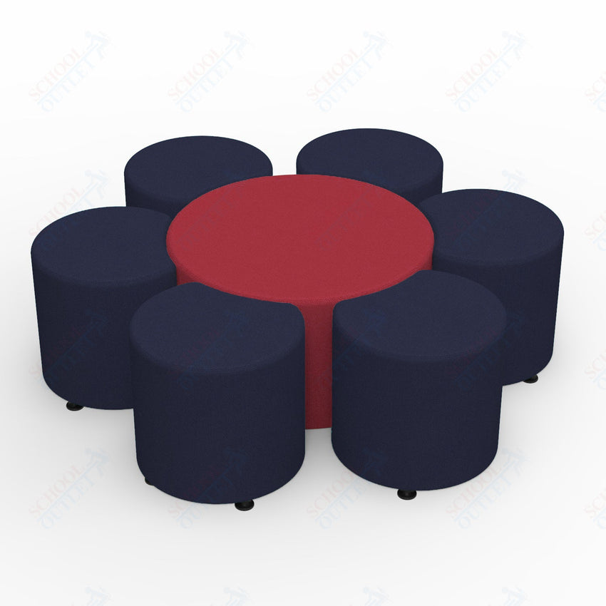 Marco Sonik Series Flower Soft Seating Set 18" height (LF9015 - G2) - SchoolOutlet