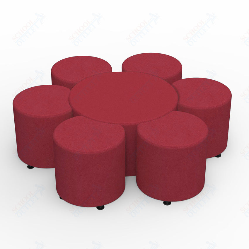 Marco Sonik Series Flower Soft Seating Set 18" height (LF9015 - G2) - SchoolOutlet