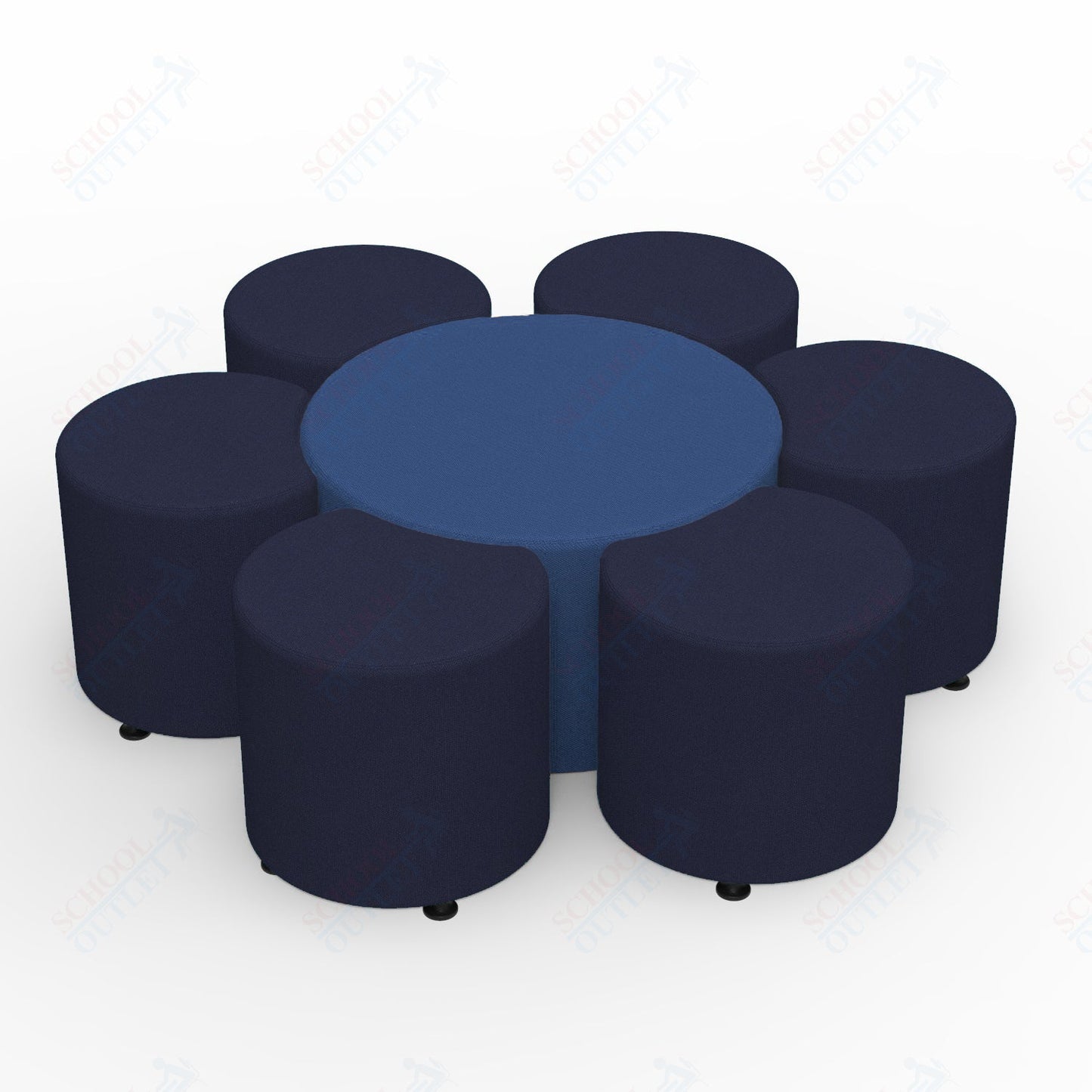 Marco Sonik Series Flower Soft Seating Set 18" height (LF9015 - G2) - SchoolOutlet
