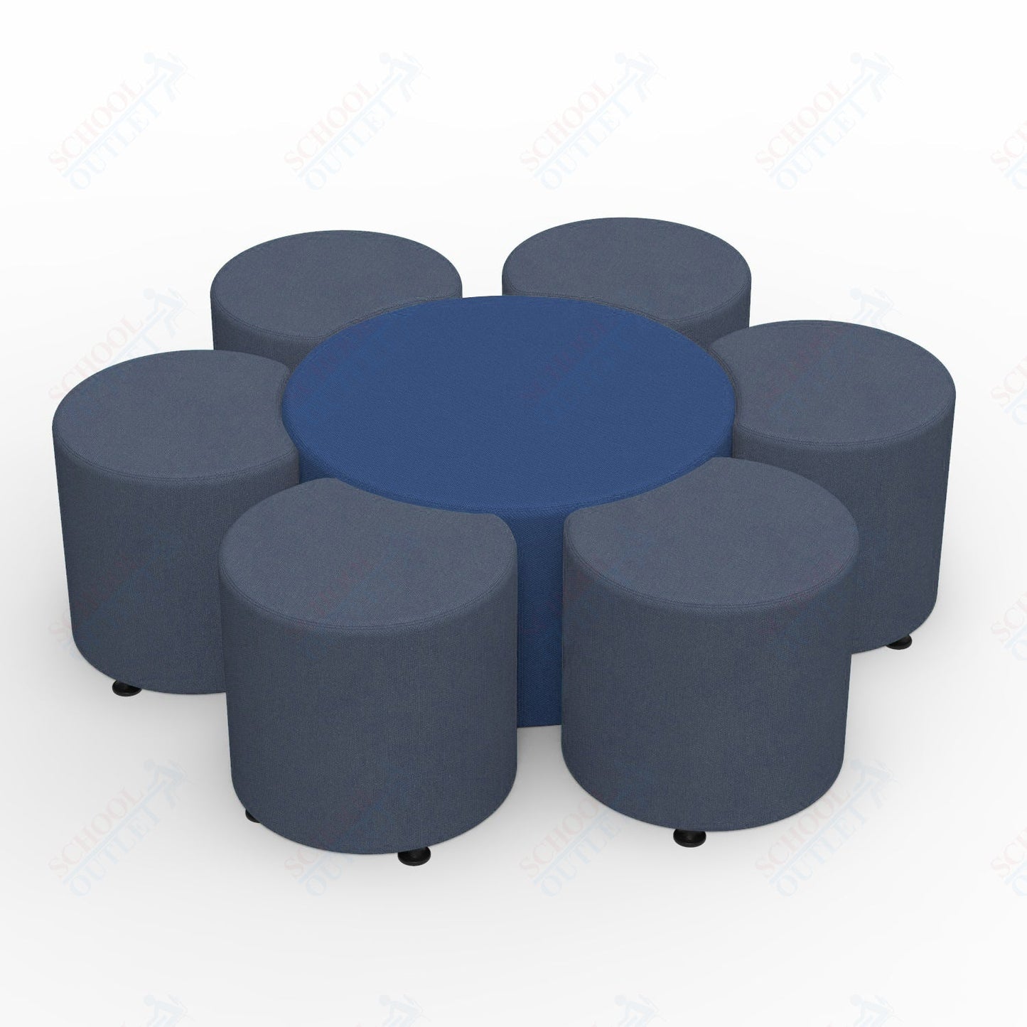 Marco Sonik Series Flower Soft Seating Set 18" height (LF9015 - G2) - SchoolOutlet