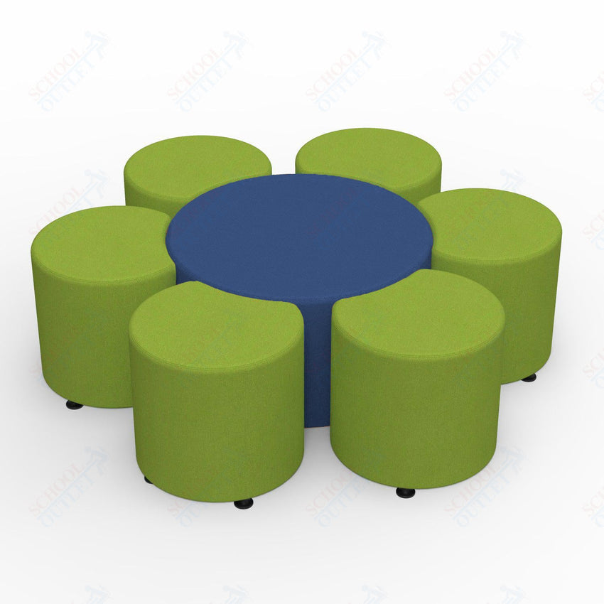 Marco Sonik Series Flower Soft Seating Set 18" height (LF9015 - G2) - SchoolOutlet