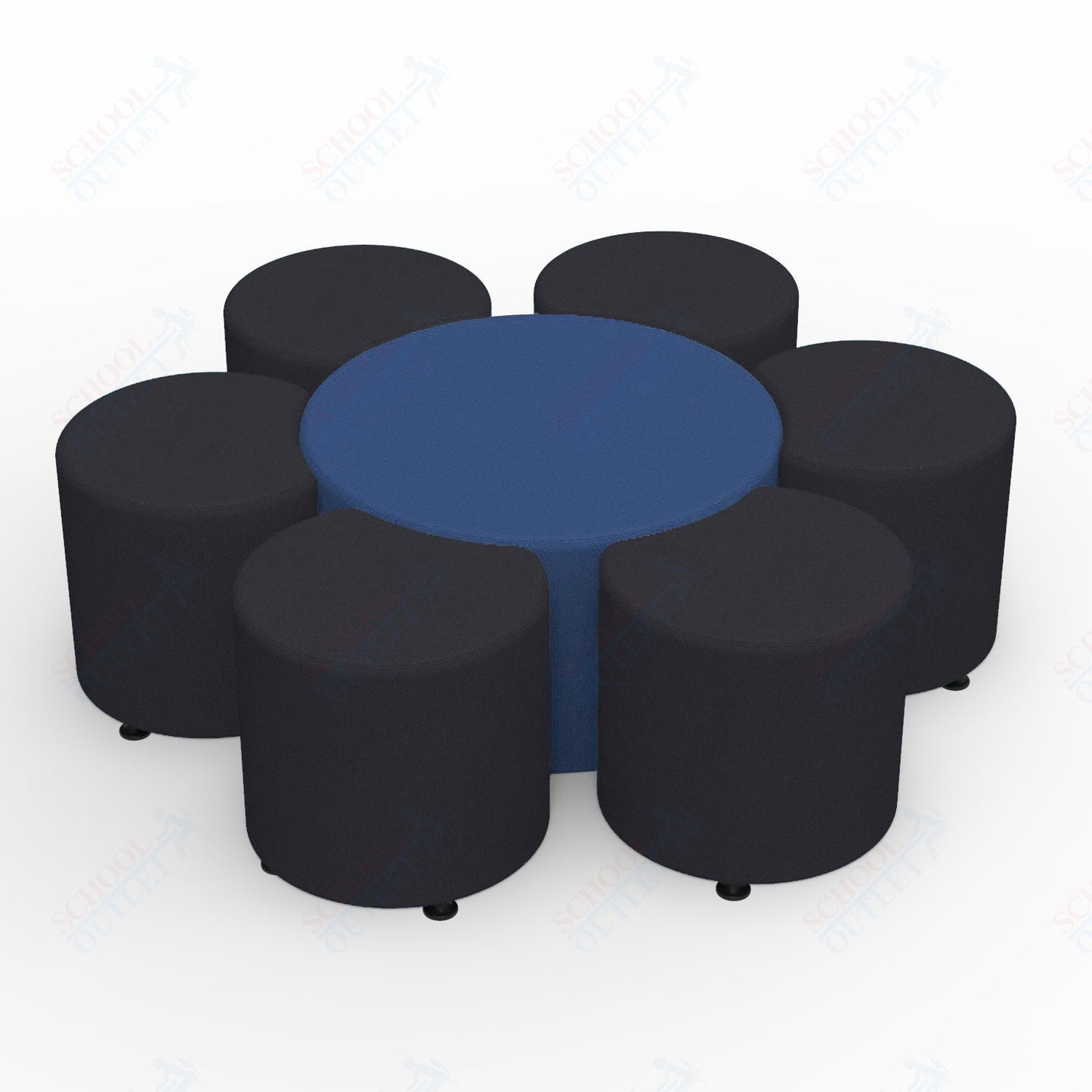 Marco Sonik Series Flower Soft Seating Set 18" height (LF9015 - G2) - SchoolOutlet