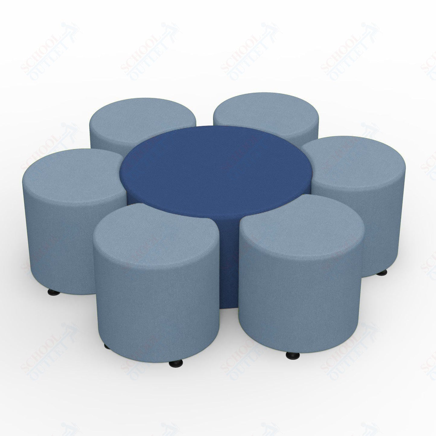 Marco Sonik Series Flower Soft Seating Set 18" height (LF9015 - G2) - SchoolOutlet
