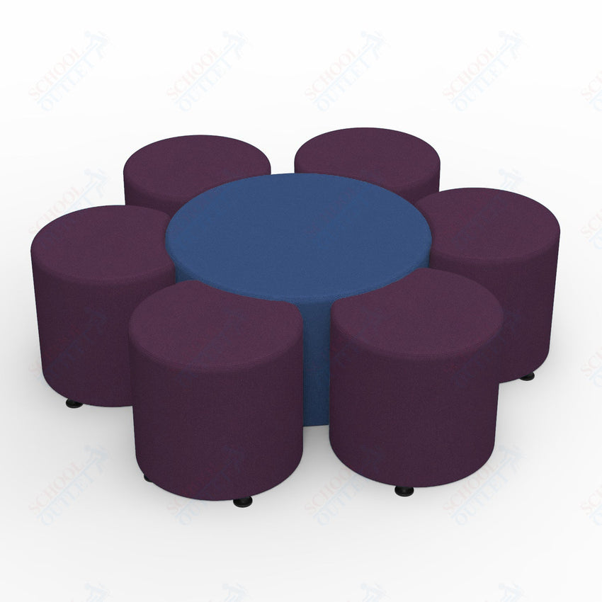 Marco Sonik Series Flower Soft Seating Set 18" height (LF9015 - G2) - SchoolOutlet