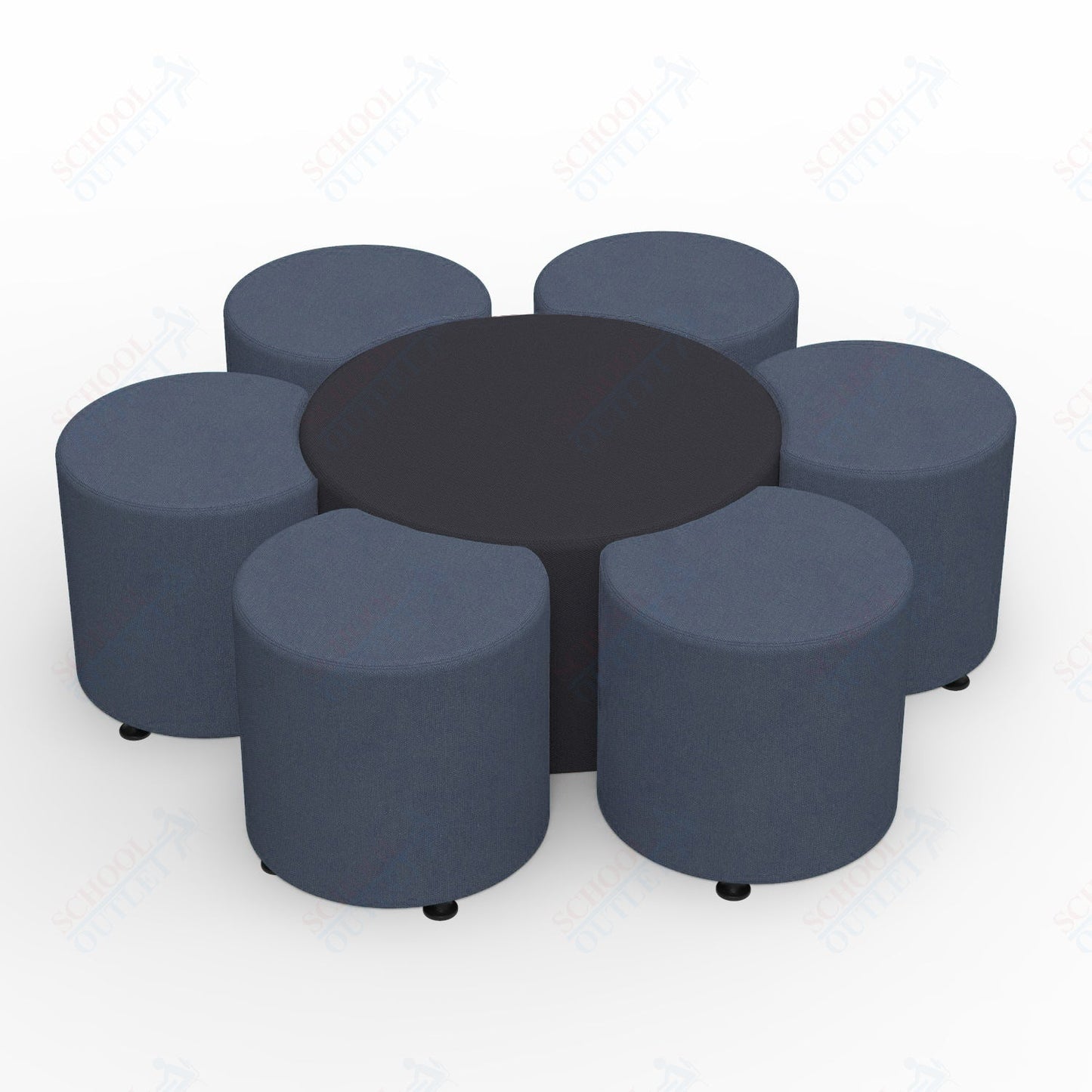 Marco Sonik Series Flower Soft Seating Set 18" height (LF9015 - G2) - SchoolOutlet