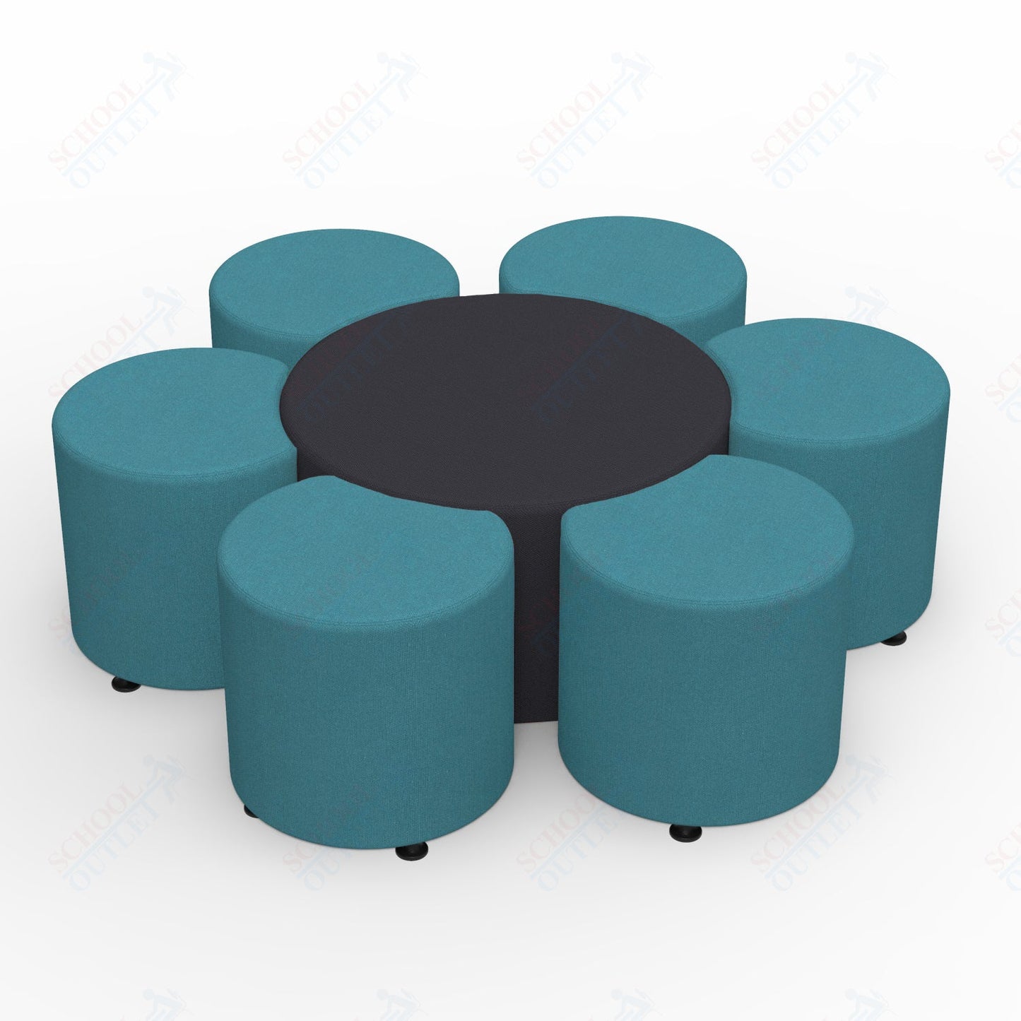 Marco Sonik Series Flower Soft Seating Set 18" height (LF9015 - G2) - SchoolOutlet