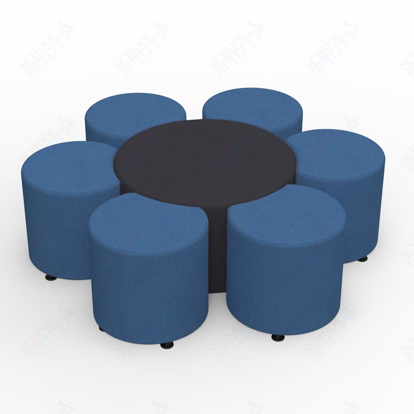 Marco Sonik Series Flower Soft Seating Set 18" height (LF9015 - G2) - SchoolOutlet
