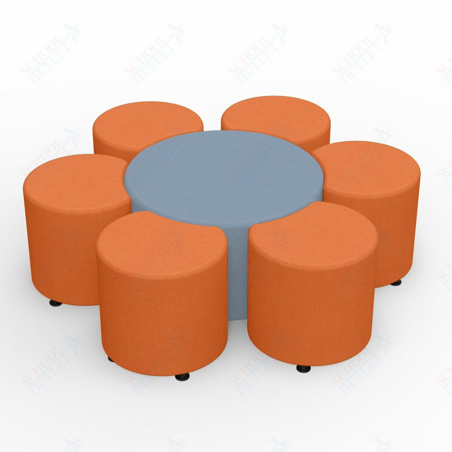 Marco Sonik Series Flower Soft Seating Set 18" height (LF9015 - G2) - SchoolOutlet