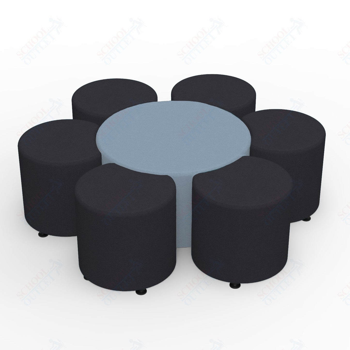 Marco Sonik Series Flower Soft Seating Set 18" height (LF9015 - G2) - SchoolOutlet