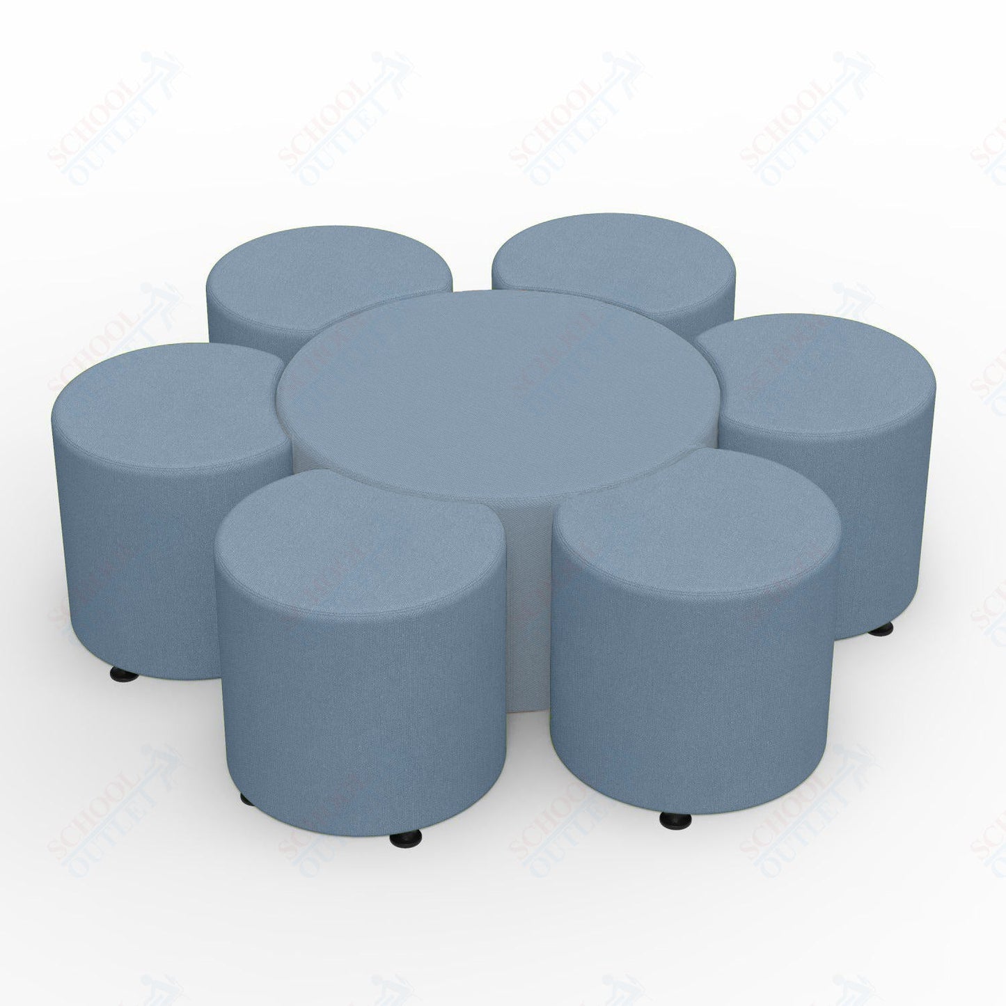 Marco Sonik Series Flower Soft Seating Set 18" height (LF9015 - G2) - SchoolOutlet