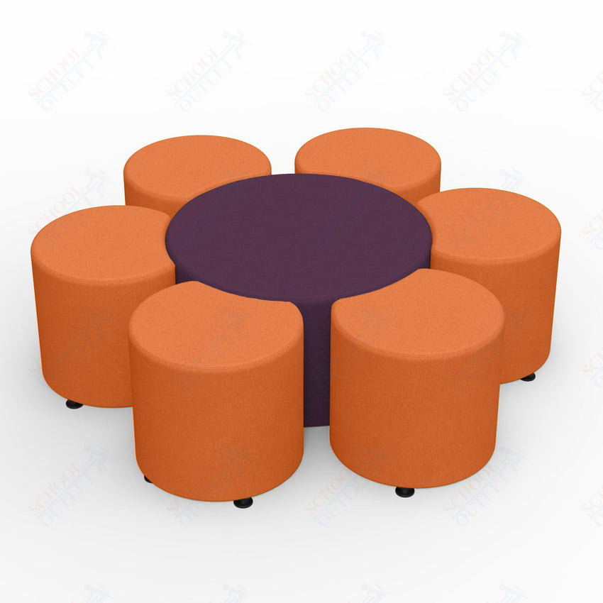 Marco Sonik Series Flower Soft Seating Set 18" height (LF9015 - G2) - SchoolOutlet