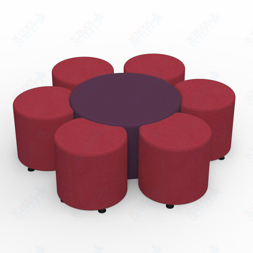 Marco Sonik Series Flower Soft Seating Set 18" height (LF9015 - G2) - SchoolOutlet