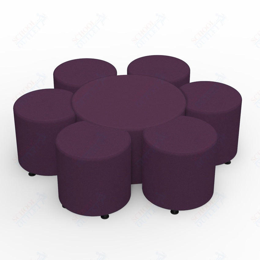 Marco Sonik Series Flower Soft Seating Set 18" height (LF9015 - G2) - SchoolOutlet