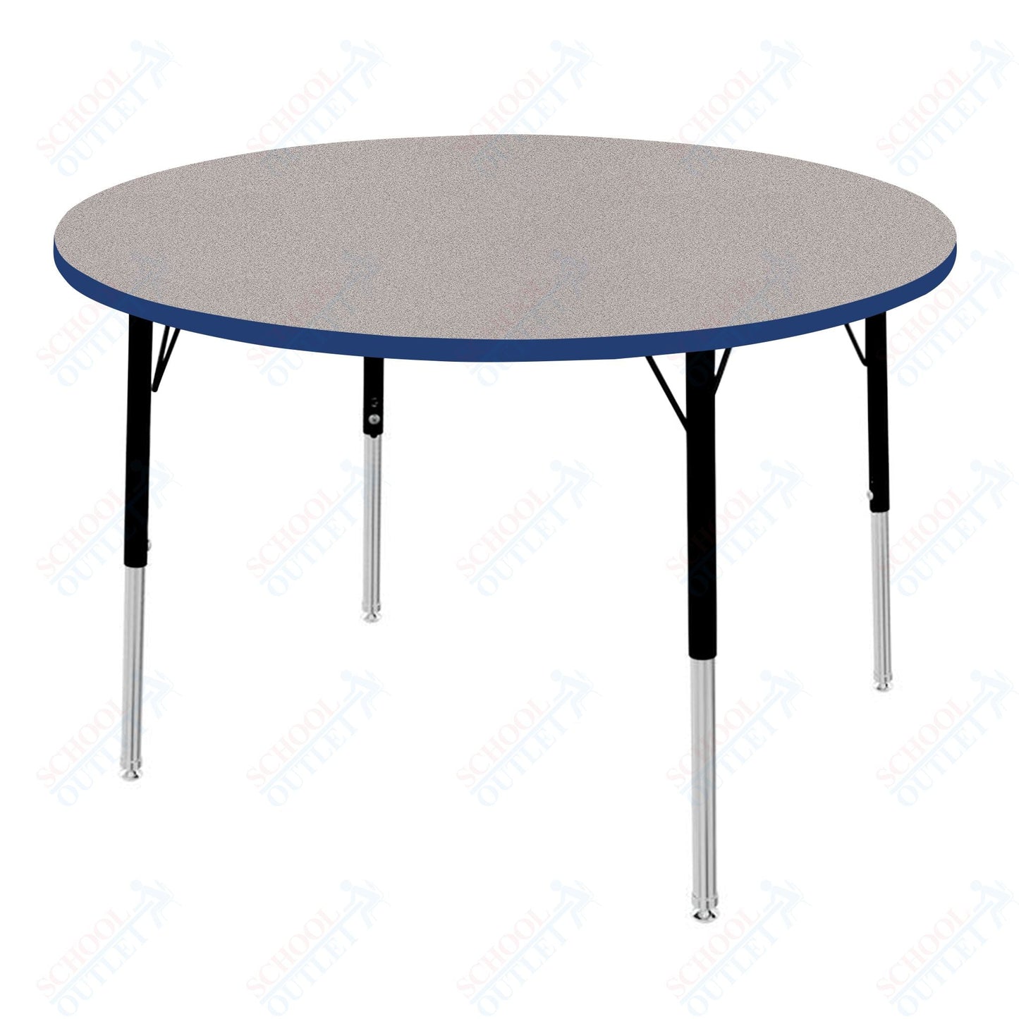 Marco MG2200 Series 60" Round Preschool Table Adjustable Height 16" - 24" (MG2207 - MA) - SchoolOutlet