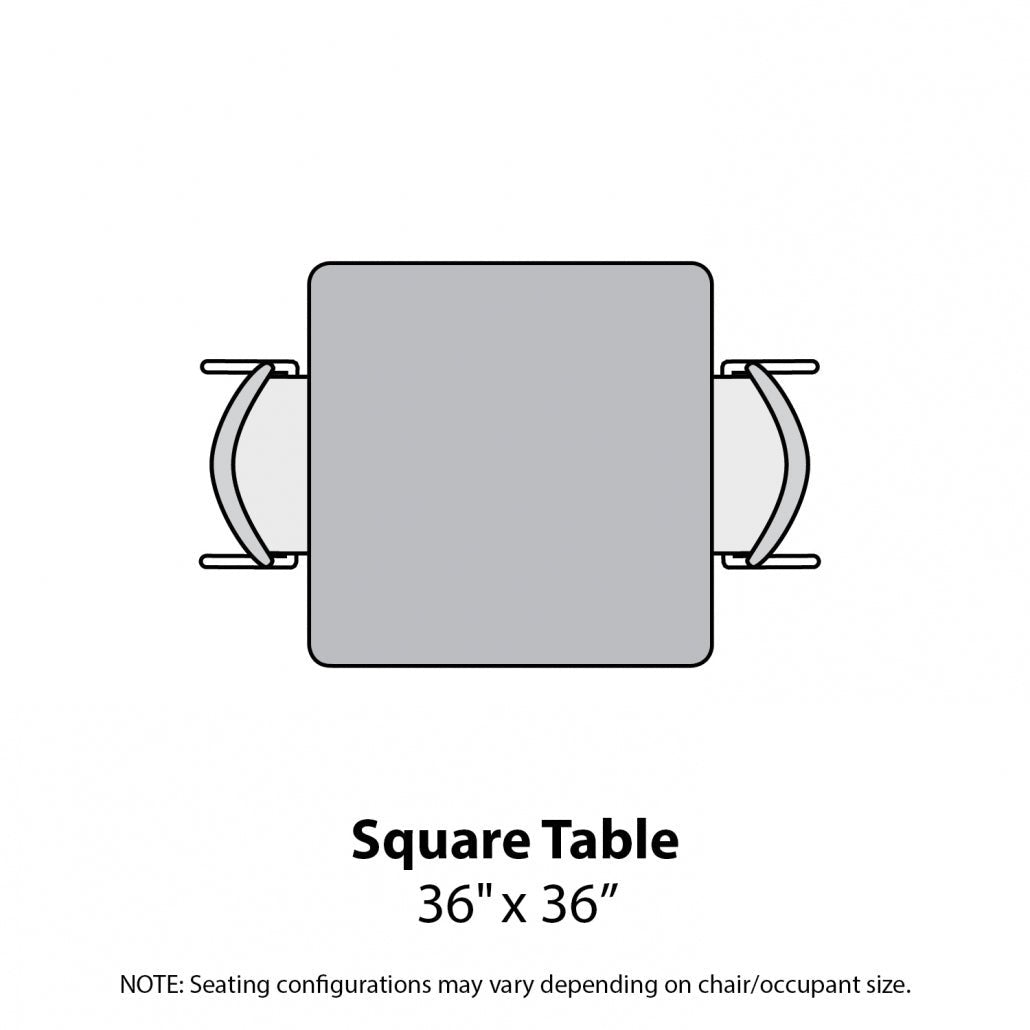 Marco MG2200 Series 36" Square Activity Table Adjustable Height 21" - 30" (MG2212 - MB) - SchoolOutlet