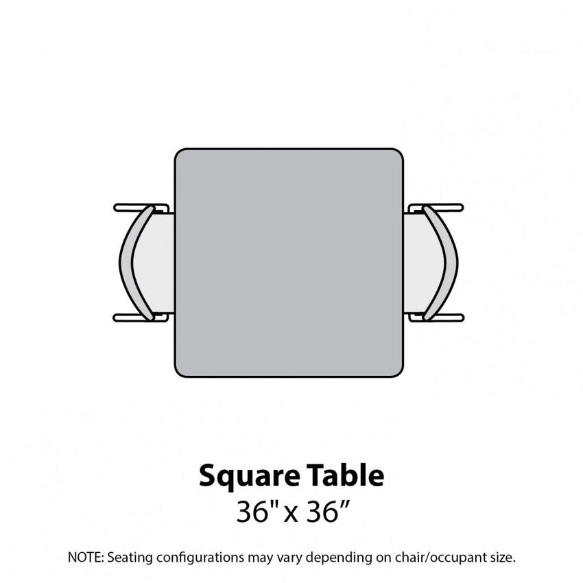 Marco MG2200 Series 36" Square Activity Table Adjustable Height 21" - 30" (MG2212 - MB) - SchoolOutlet