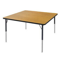 Marco MG2200 Series 36" Square Activity Table Adjustable Height 21"-30" (MG2212-MB)