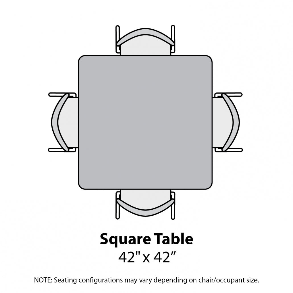 Marco MG2200 Series 42" Square Activity Table Adjustable Height 21" - 30" (MG2214 - MB) - SchoolOutlet