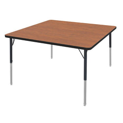 Marco MG2200 Series 48" Square Activity Table Adjustable Height 21"-30" (MG2216-MB)