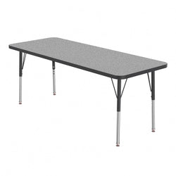 Marco MG2200 Series Rectangle Preschool Table 24" x 36" Adjustable Height 16"-24" (MG2224-MA)