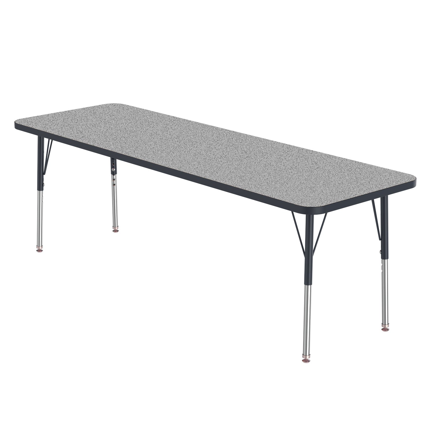 Marco MG2200 Series Rectangle Preschool Table 24" x 72" Adjustable Height 16" - 24" (MG2230 - MA) - SchoolOutlet